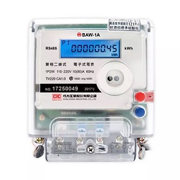 計費型電表,預付費電表(插卡式&附RS485)(BAW-1A)